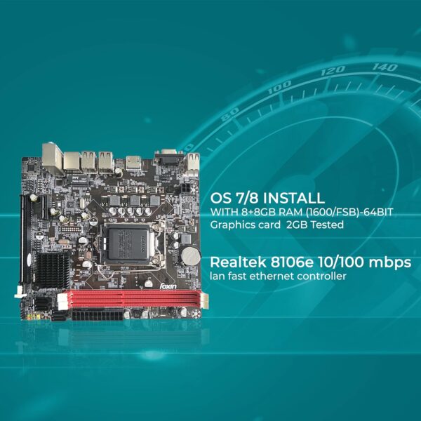 Foxin FMB-H61 PRIME Motherboard - Image 3