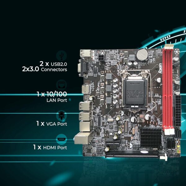 Foxin FMB-H61 PRIME Motherboard - Image 2